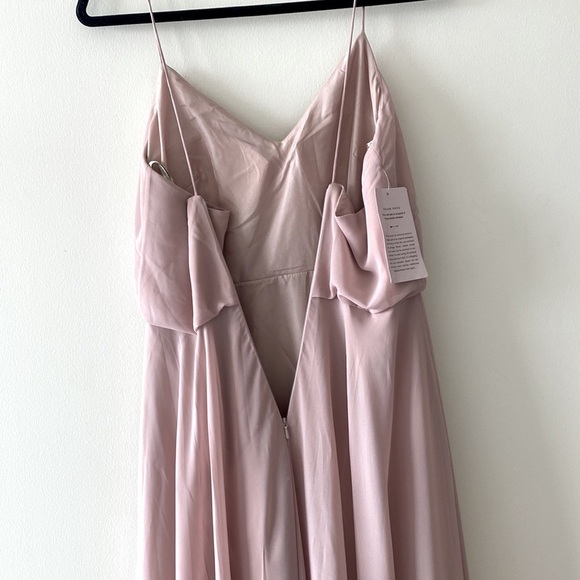 BHLDN Jenny Yoo Inesse Dress in Whipped Apricot - Picture 15 of 16